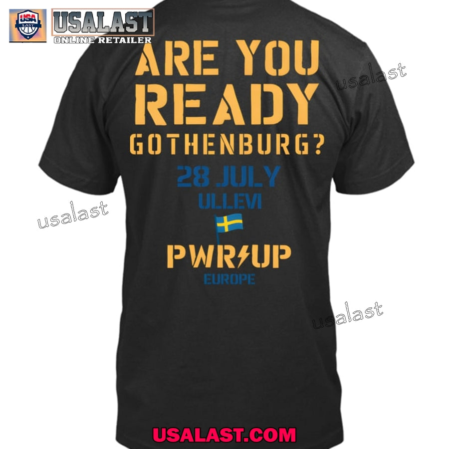 AC/DC Pwr Up Gothenburg Sweden 2025 Unisex T-Shirt