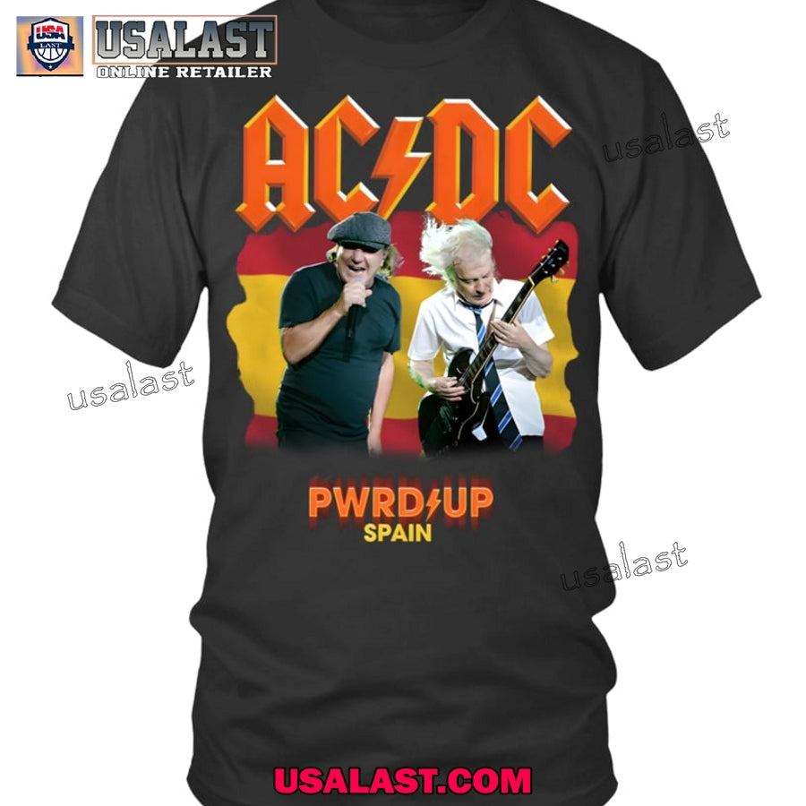 AC/DC Pwr Up Madrid Spain 2025 Unisex T-Shirt