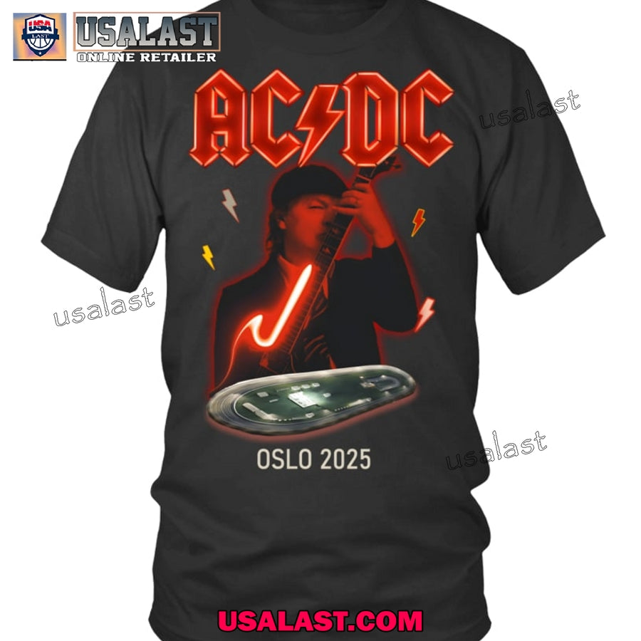 AC/DC Pwr Up Oslo, Norway 2025 Unisex T-Shirt