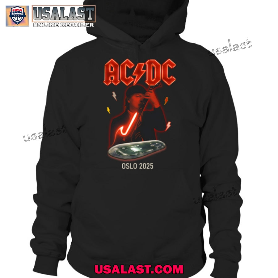 AC/DC Pwr Up Oslo, Norway 2025 Unisex T-Shirt