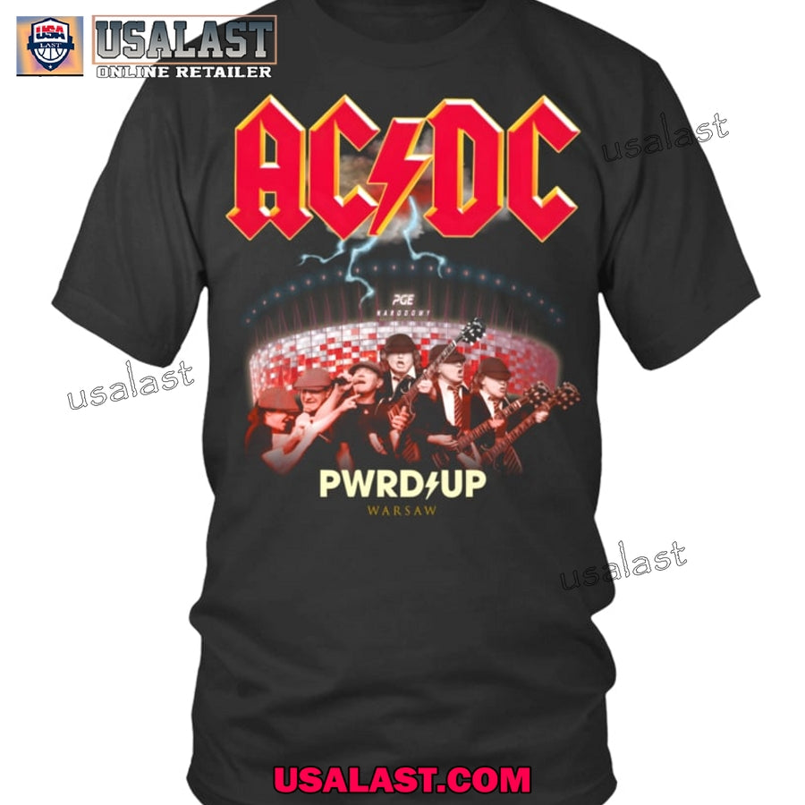AC/DC Pwr Up Warsaw Europe 2025 Unisex T-Shirt