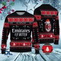 AC Milan Football Lega Serie A Ugly Sweater