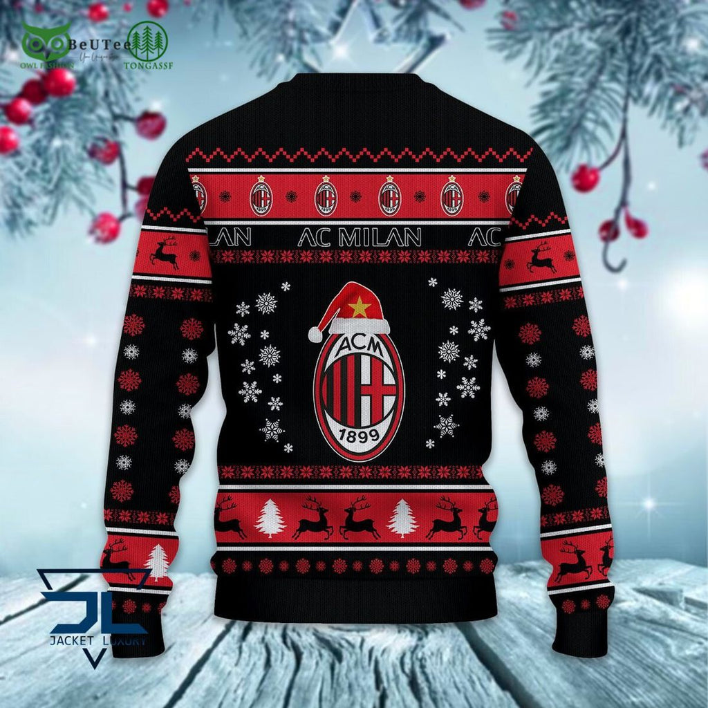 AC Milan Football Lega Serie A Ugly Sweater