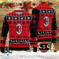 AC Milan Team Football Lega Serie A Ugly Sweater