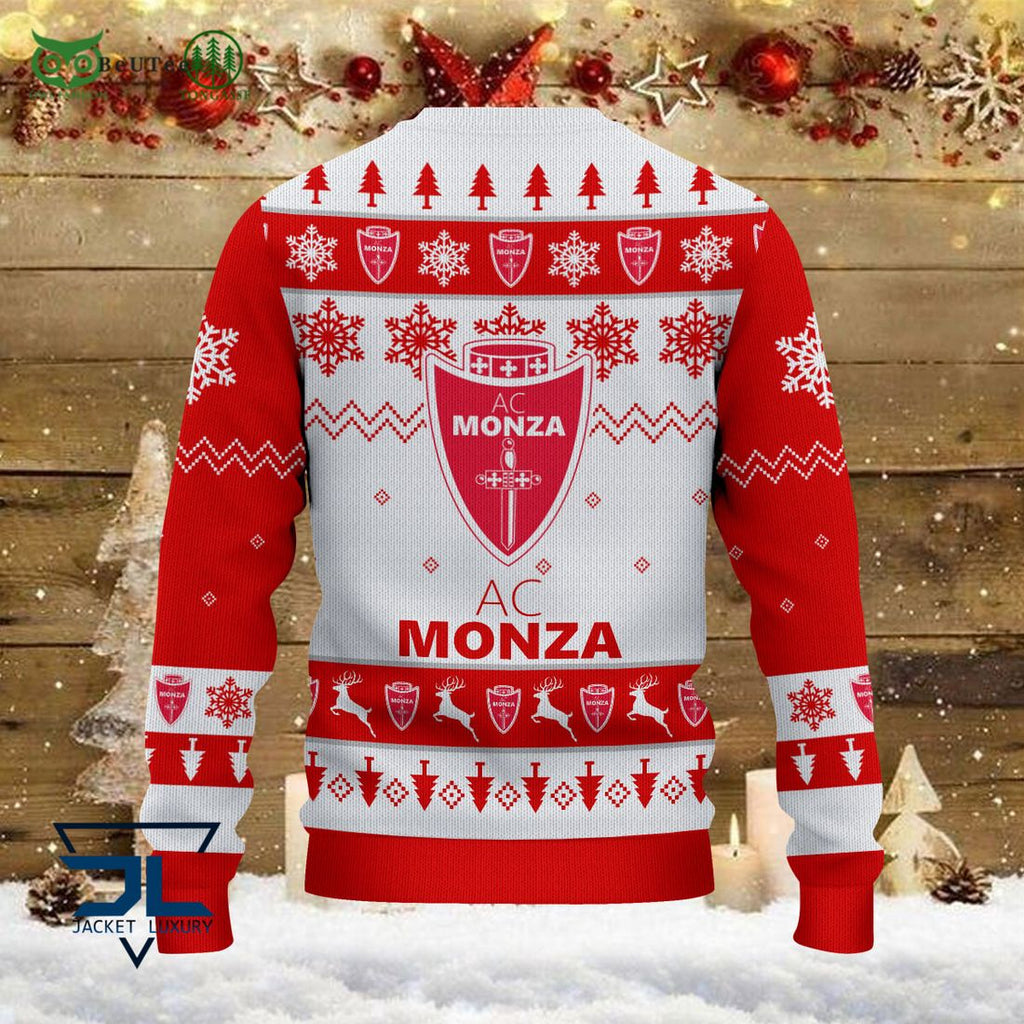 AC Monza Team Football Lega Serie A Ugly Sweater
