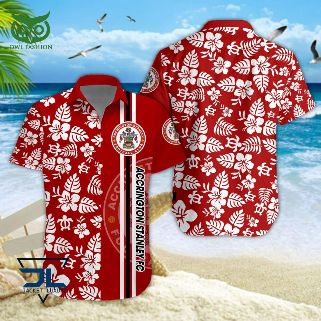 Accrington Stanley EFL Championship Hawaiian Shirt T-shirt