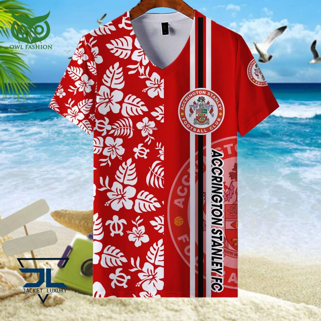 Accrington Stanley EFL Championship Hawaiian Shirt T-shirt