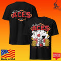 Aces Team Las Vegas Aces Five Of A Kind Poker T-shirt