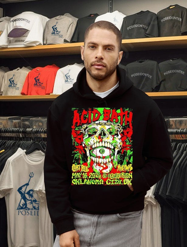 Acid Bath May 16 2026 Oklahoma City T-shirt
