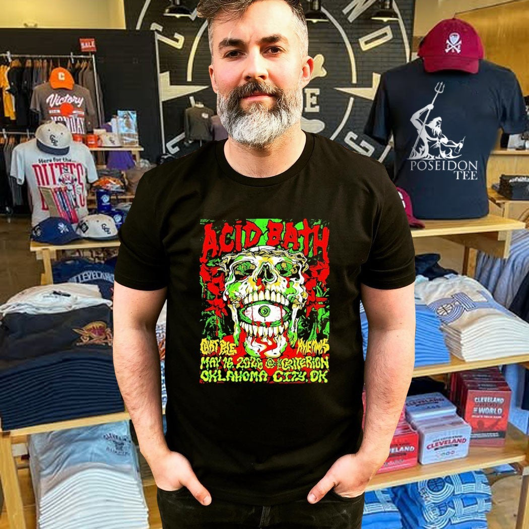 Acid Bath May 16 2026 Oklahoma City T-shirt