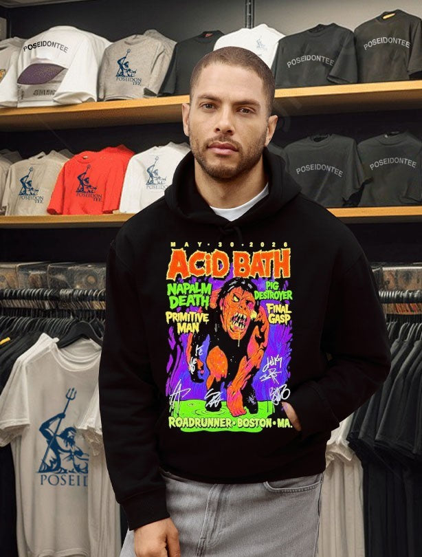 Acid Bath Roadrunner In Boston May 30 2026 T-shirt