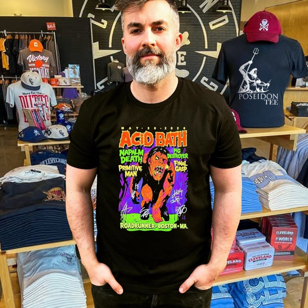 Acid Bath Roadrunner In Boston May 30 2026 T-shirt