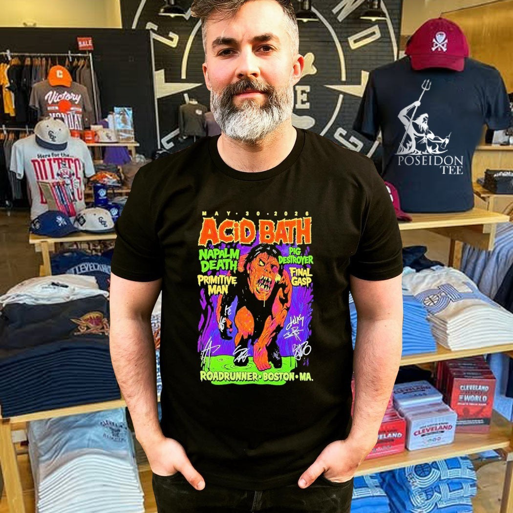 Acid Bath Roadrunner In Boston May 30 2026 T-shirt
