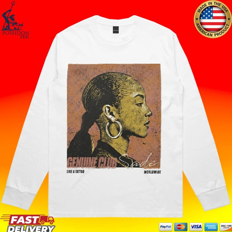 Adrien Genuine Club Like A Tattoo Worldwide Broner Sade Piece T-shirt
