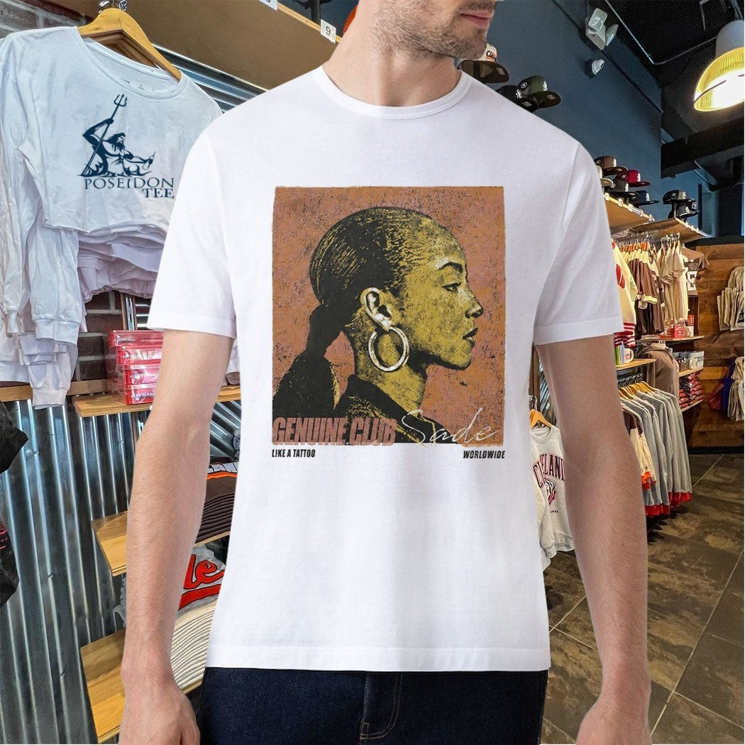 Adrien Genuine Club Like A Tattoo Worldwide Broner Sade Piece T-shirt