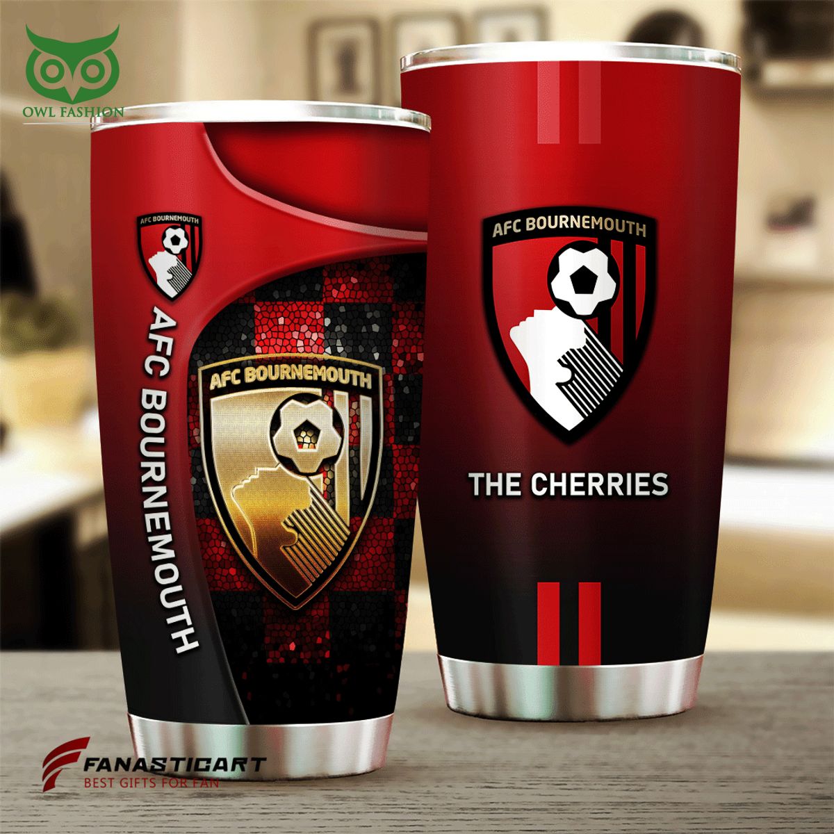 AFC Bournemouth Premier League Football Team Tumbler Cup