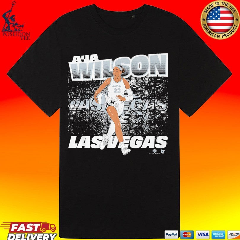 A’ja Wilson Las Vegas Street Ball T-shirt