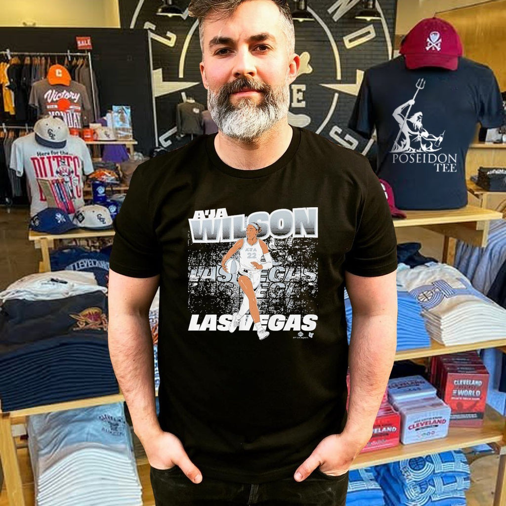 A’ja Wilson Las Vegas Street Ball T-shirt