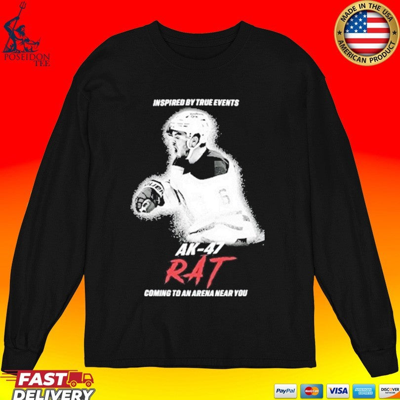 Ak-47 Rat Inspired By True Events Coming To An Arena Near You T-shirt