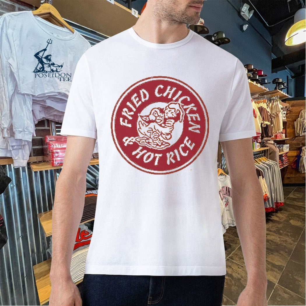 Akron Rubberducks Fried Chicken And Hot Rice T-shirt