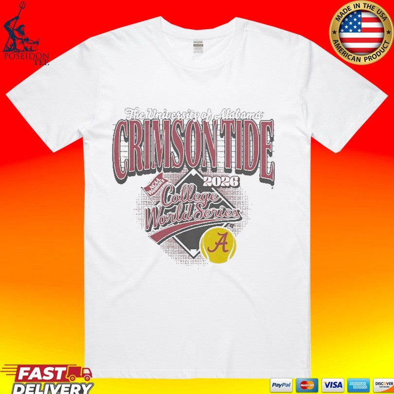 Alabama Softball 2026 Women’s College World Series T-shirt