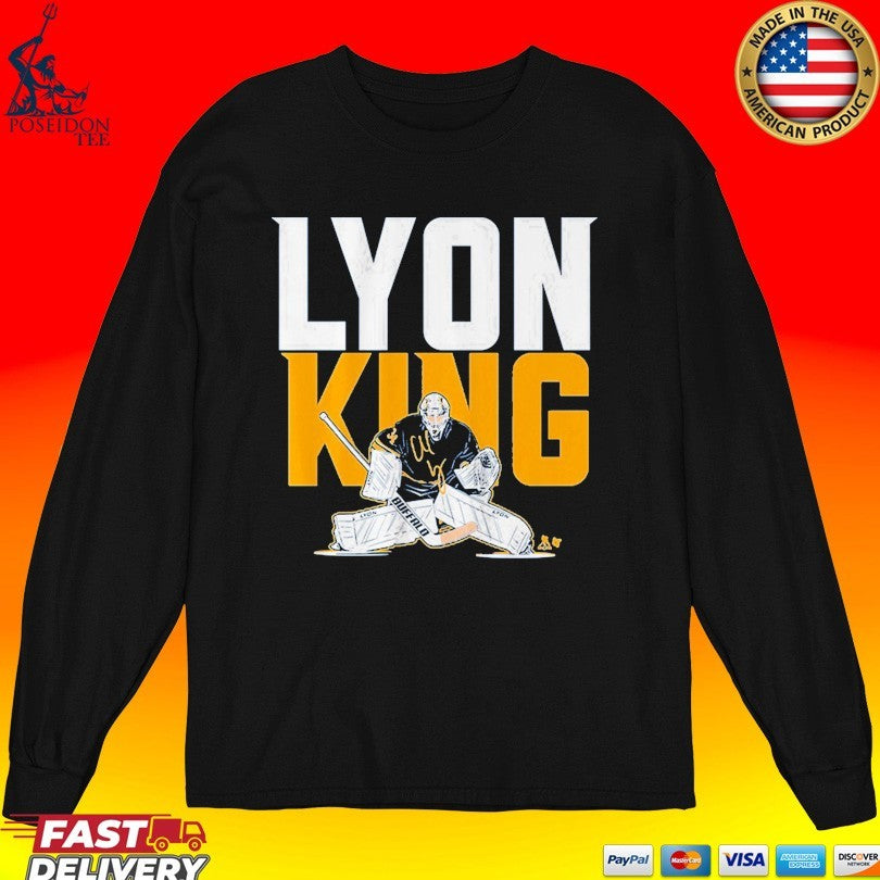 Alex Lyon The Goalie King T-shirt