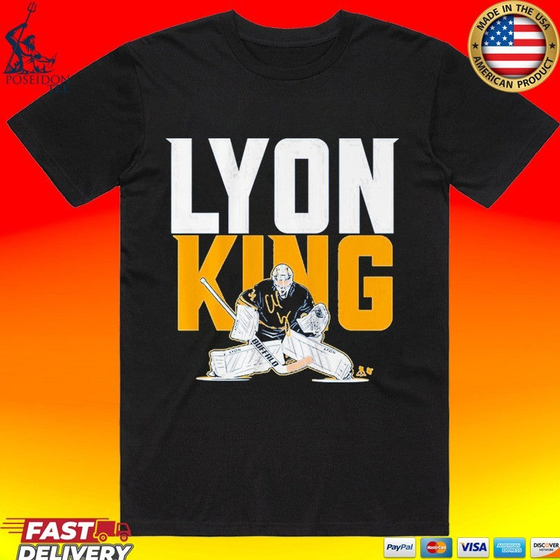 Alex Lyon The Goalie King T-shirt