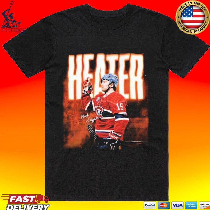 Alex Newhook Heater Nick Suzuki 2026 T-shirt