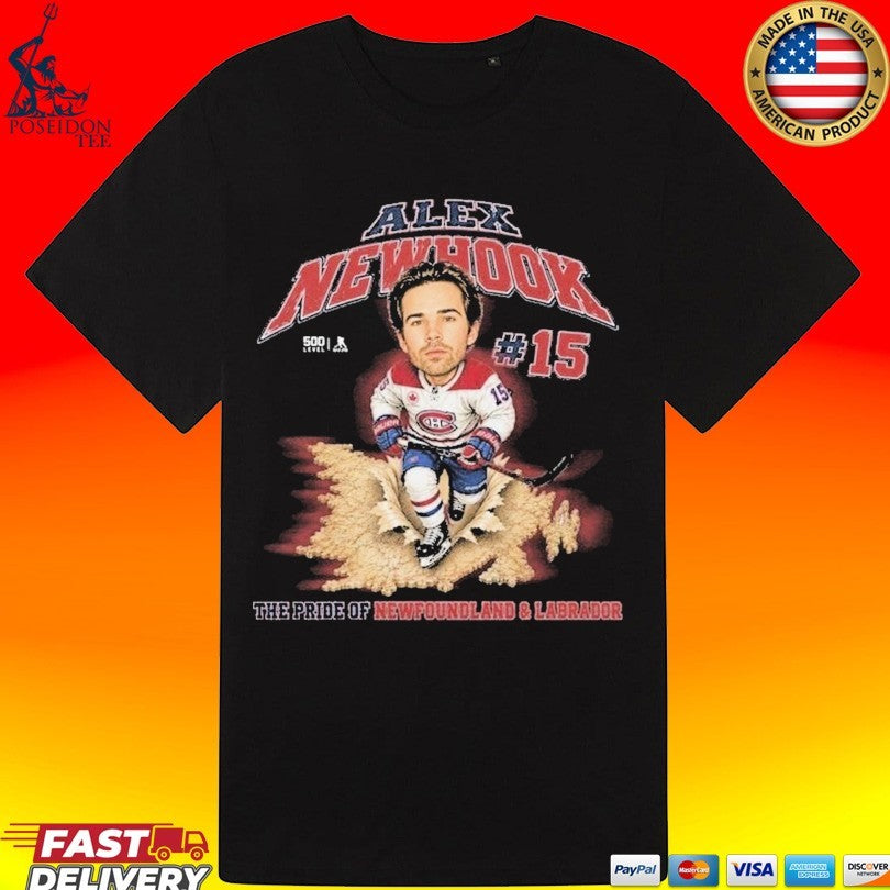 Alex Newhook The Pride Of Newfoundland And Labrador T-shirt