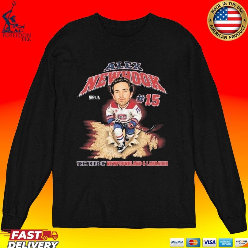 Alex Newhook The Pride Of Newfoundland And Labrador T-shirt