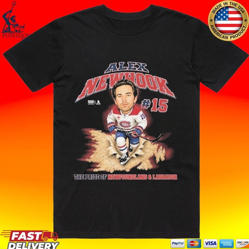 Alex Newhook The Pride Of Newfoundland And Labrador T-shirt