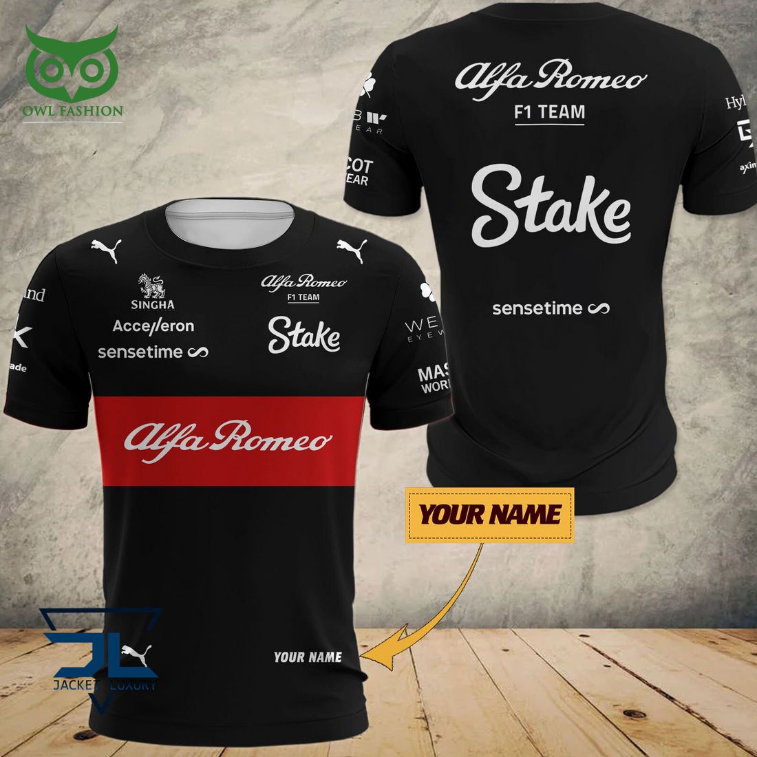 Alfa Romeo F1 Team 3D Printed Shirt