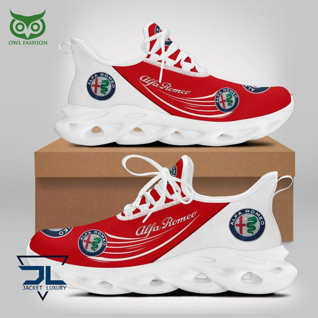 Alfa Romeo Trending Car Brand Premium Max Soul Shoes