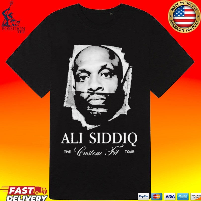 Ali Siddiq Custom Fit Face T-shirt