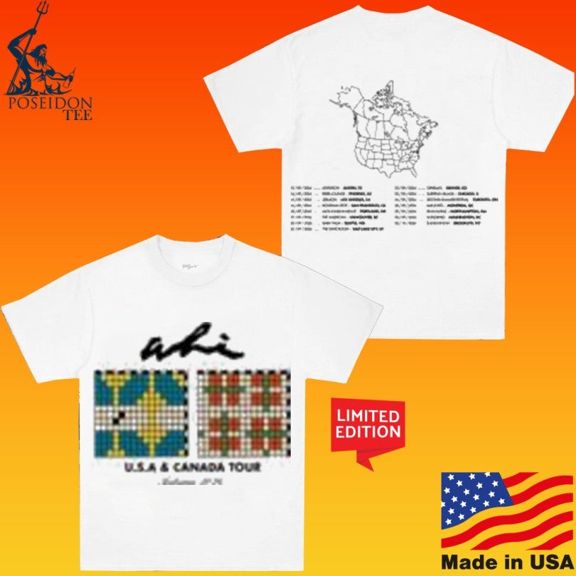 Ali Usa And Canada Tour Radio Tiles T-shirt