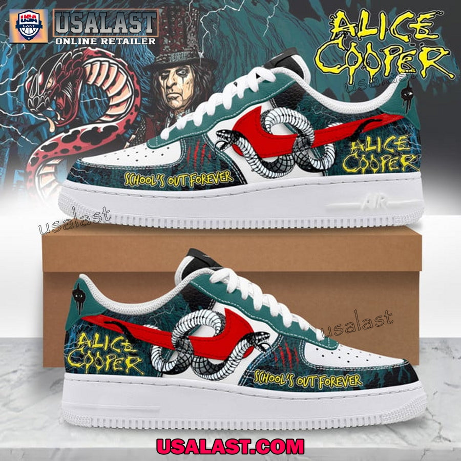 Alice Cooper School’s Out Forever Ait Force 1s Shoes
