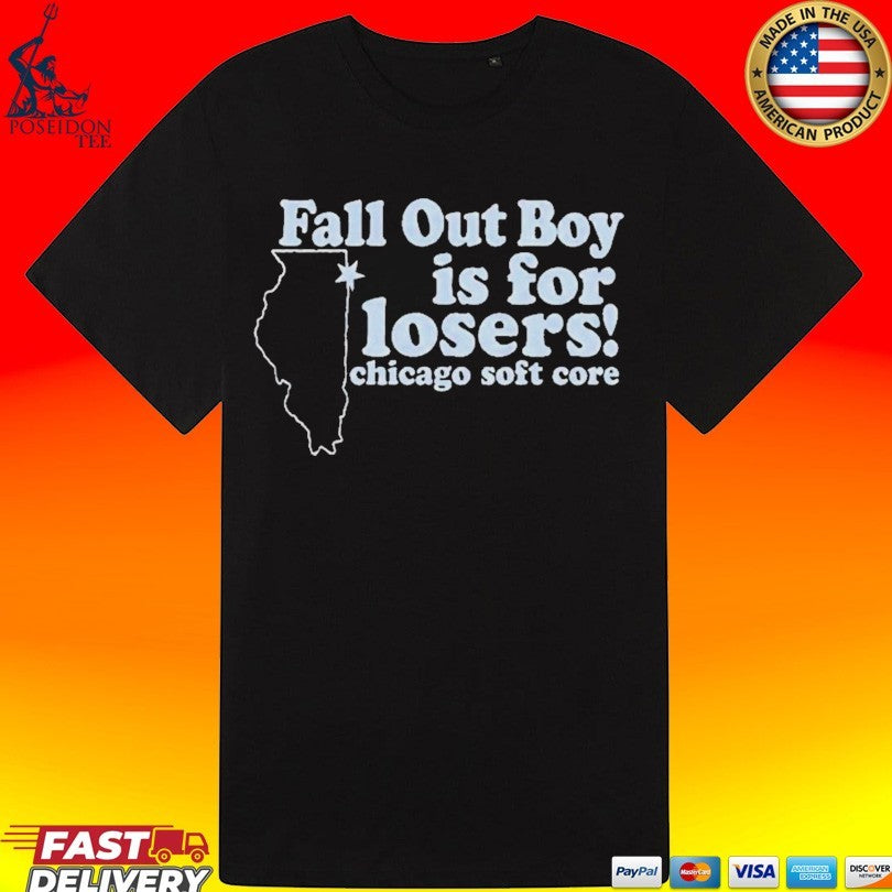 Alicia Simmons Fall Out Boy Is For Losers Chicago Soft Core T-shirt