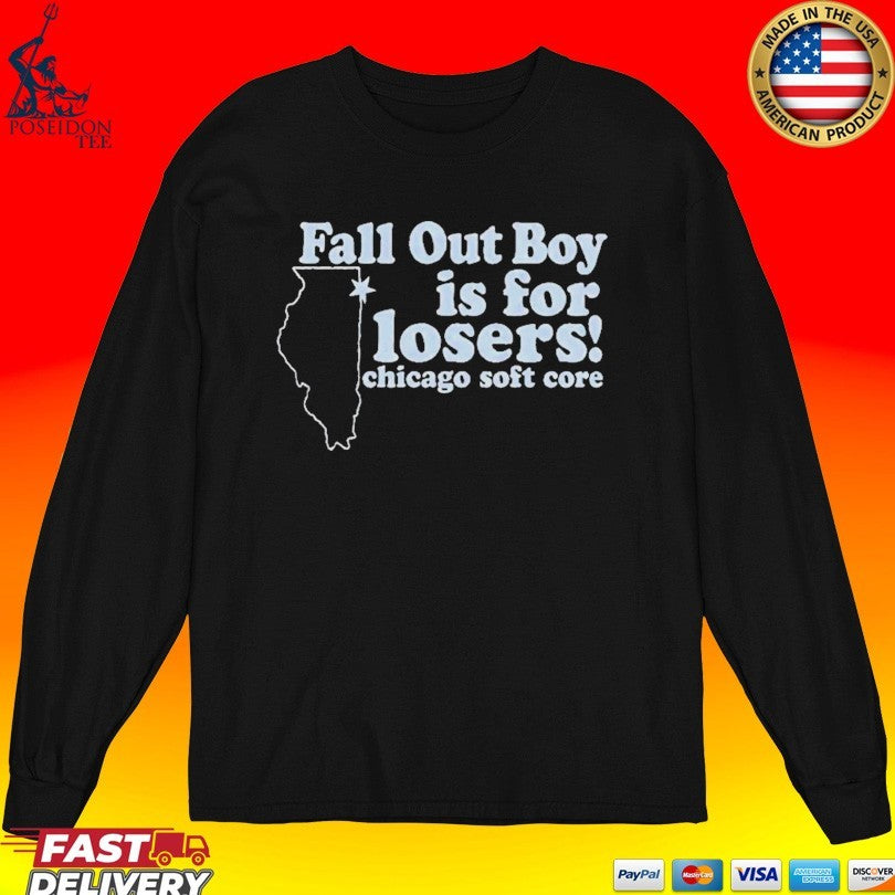 Alicia Simmons Fall Out Boy Is For Losers Chicago Soft Core T-shirt