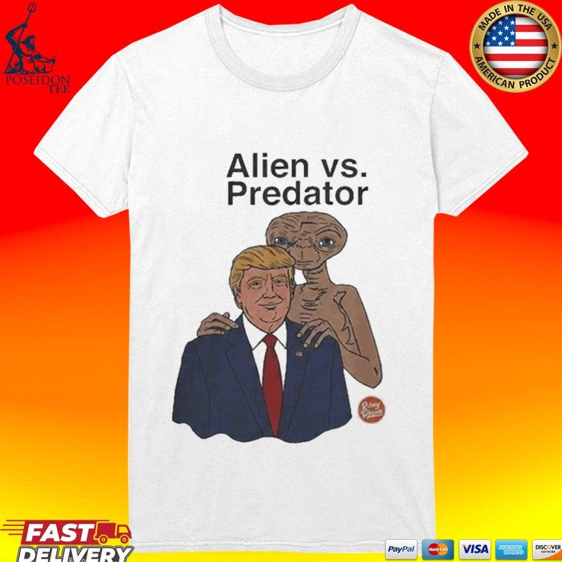 Alien Vs Predator Trump T-shirt