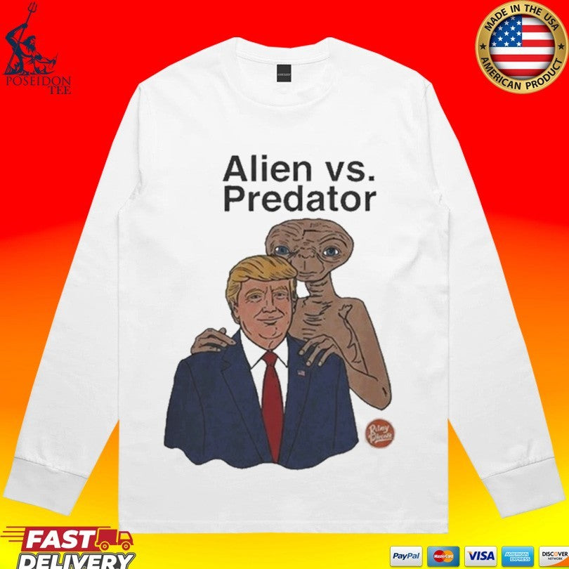Alien Vs Predator Trump T-shirt