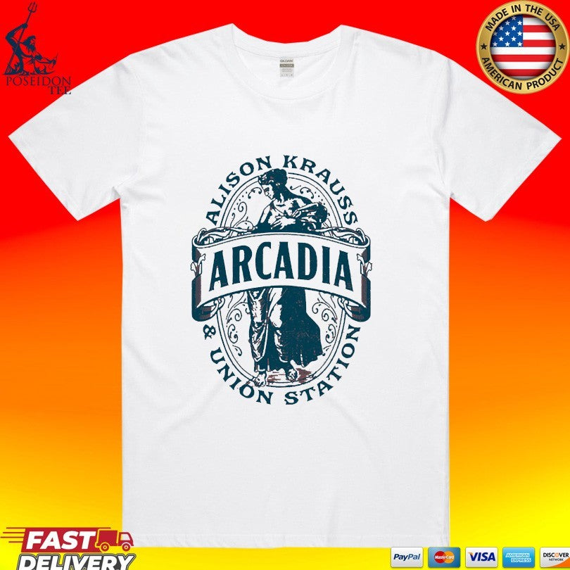 Alison Krauss And Union Station Arcadia Logo T-shirt