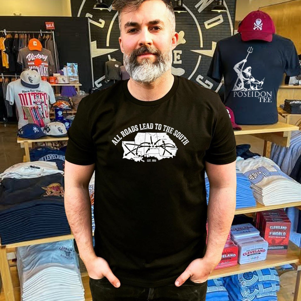All Roads Lead To The South Southern Heritage Est 1861 T-shirt