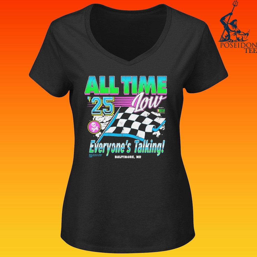 All Time Low Everyone’s Talking! Racing Baltimore MD T-shirt