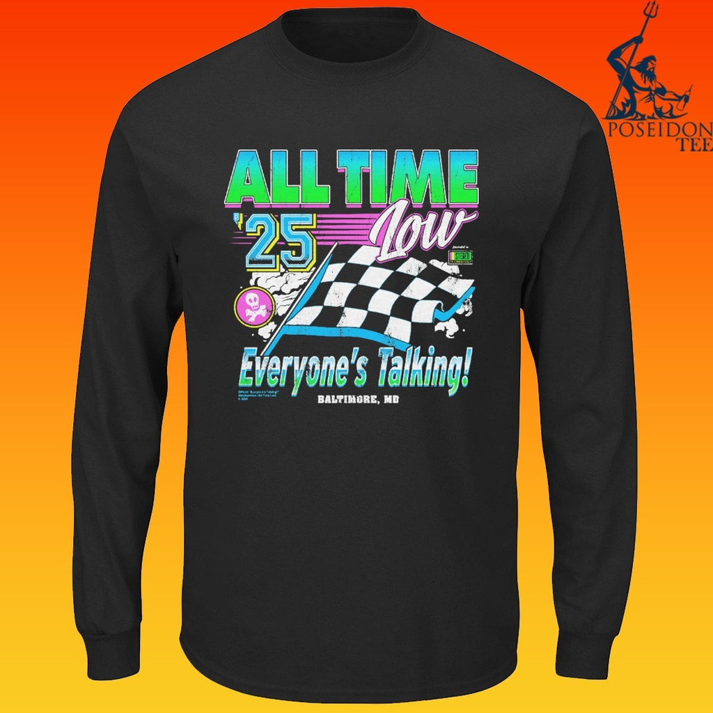 All Time Low Everyone’s Talking! Racing Baltimore MD T-shirt
