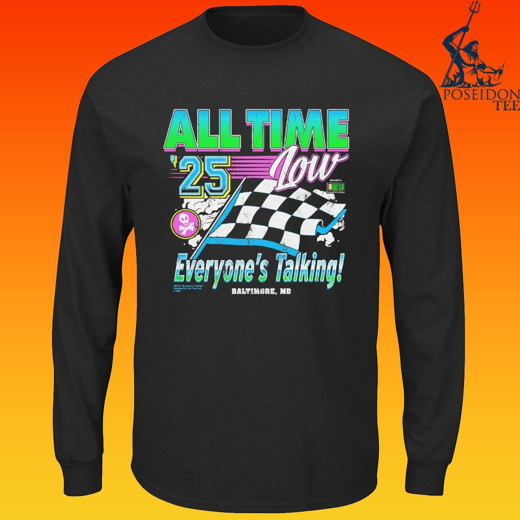 All Time Low Everyone’s Talking! Racing Baltimore MD T-shirt