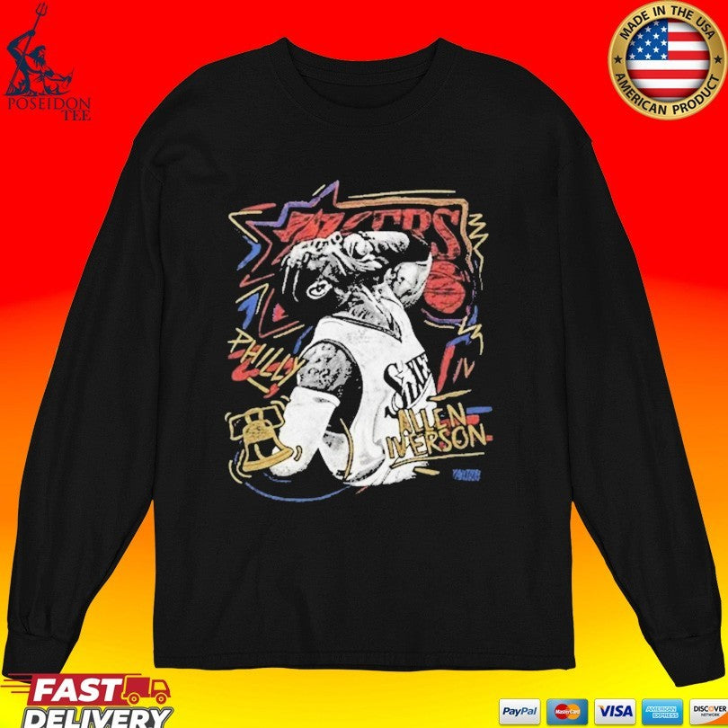 Allen Iverson Philadelphia 76ers T-shirt
