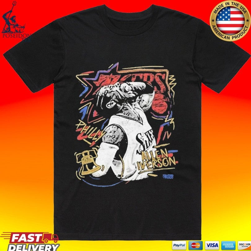 Allen Iverson Philadelphia 76ers T-shirt