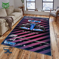 Alpine F1 Team Black Pink Carpet Rug