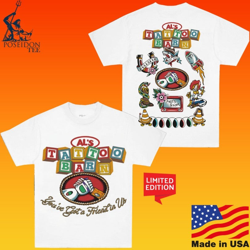 Al’s Tattoo Barn You’ve Test & Friends Us T-shirt