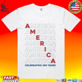 America Celebrating 250 Years Upf 50 Performance T-shirt